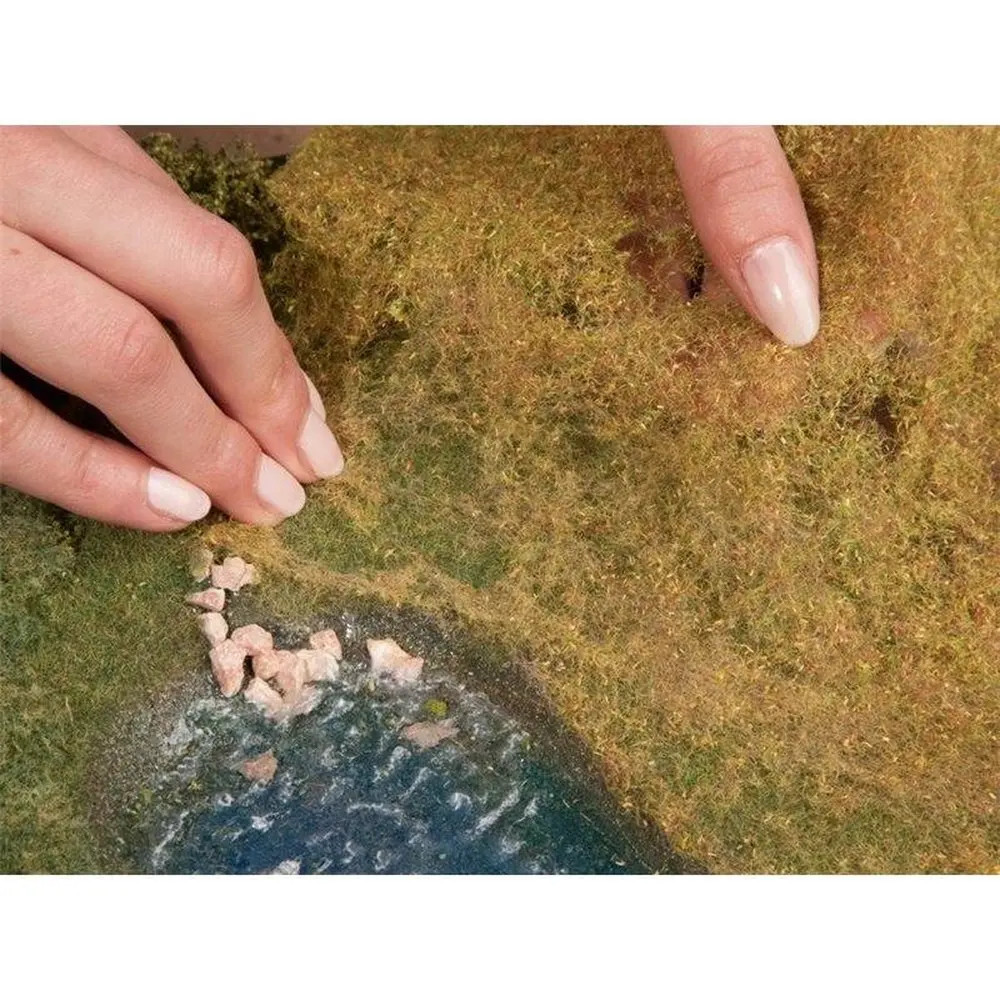 Tapis d'herbe sauvage, foliage 200x230 mm NOCH 07282 - Toutes échelles - 2