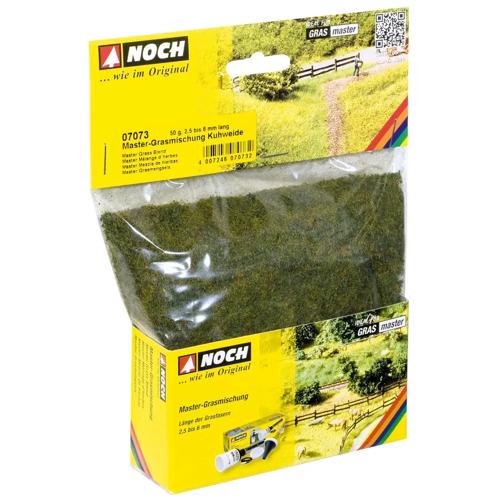 Fibres herbes "pâturages" - Noch 07073 - Multi échelles - 50 g - 2,5 à 6 mm - 2