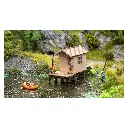 Une cabane de pêche NOCH 14262 - HO 1/87 - 80x37x54 mm - 3