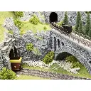 Sachet de pierres d'éboulement fines NOCH 09228 - 80g - HO 1/87 TT 1/120 - 2