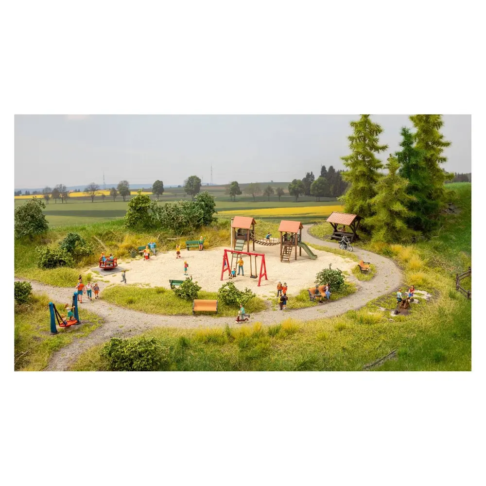 Tourniquet pour enfant, motorisée - Micro-motion NOCH 13403 - HO 1/87 - 3