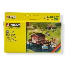 Un bâtiment "location de bâteau" NOCH 14259 - HO 1/87- 92x73x53 mm - 4