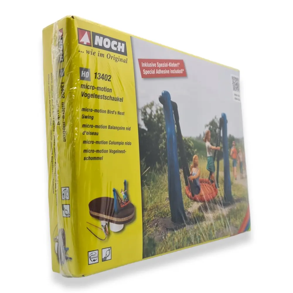 Balançoire nid d'oiseau motorisée Noch 13402 - HO 1/87 - Saynète - 2