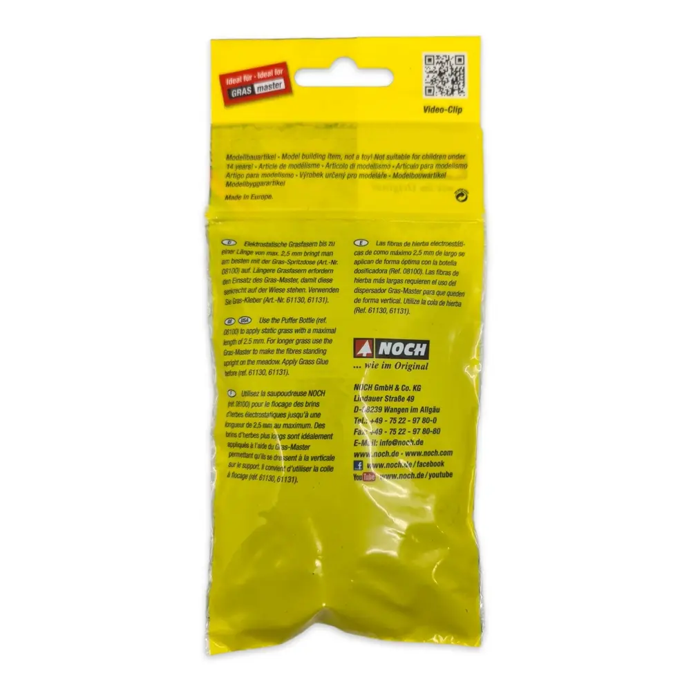 Flocage fibre vert moyen Noch 08364 - Toutes échelles - 4 mm - 3