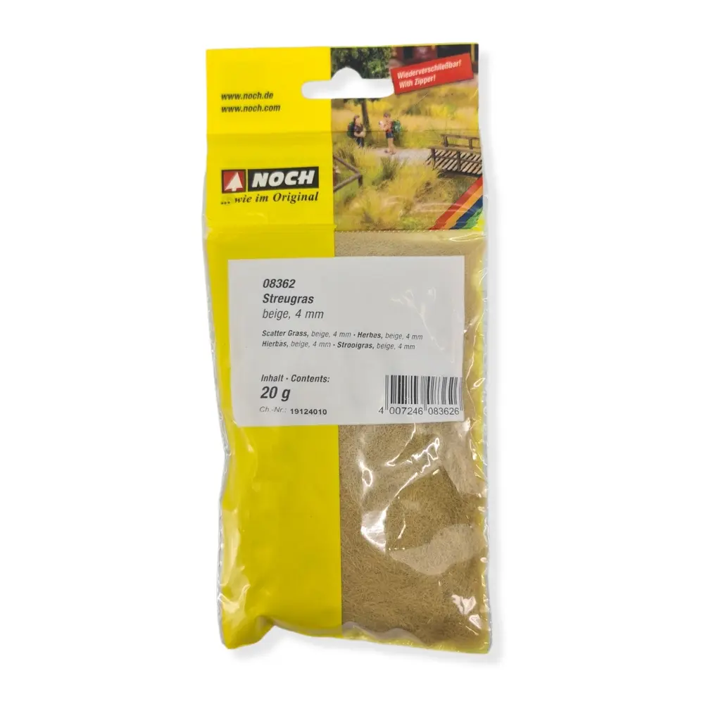 Sachet Herbe Herbe éparse Beige 20g 4mm NOCH 08362 - O - N - Z - HO - TT - 2