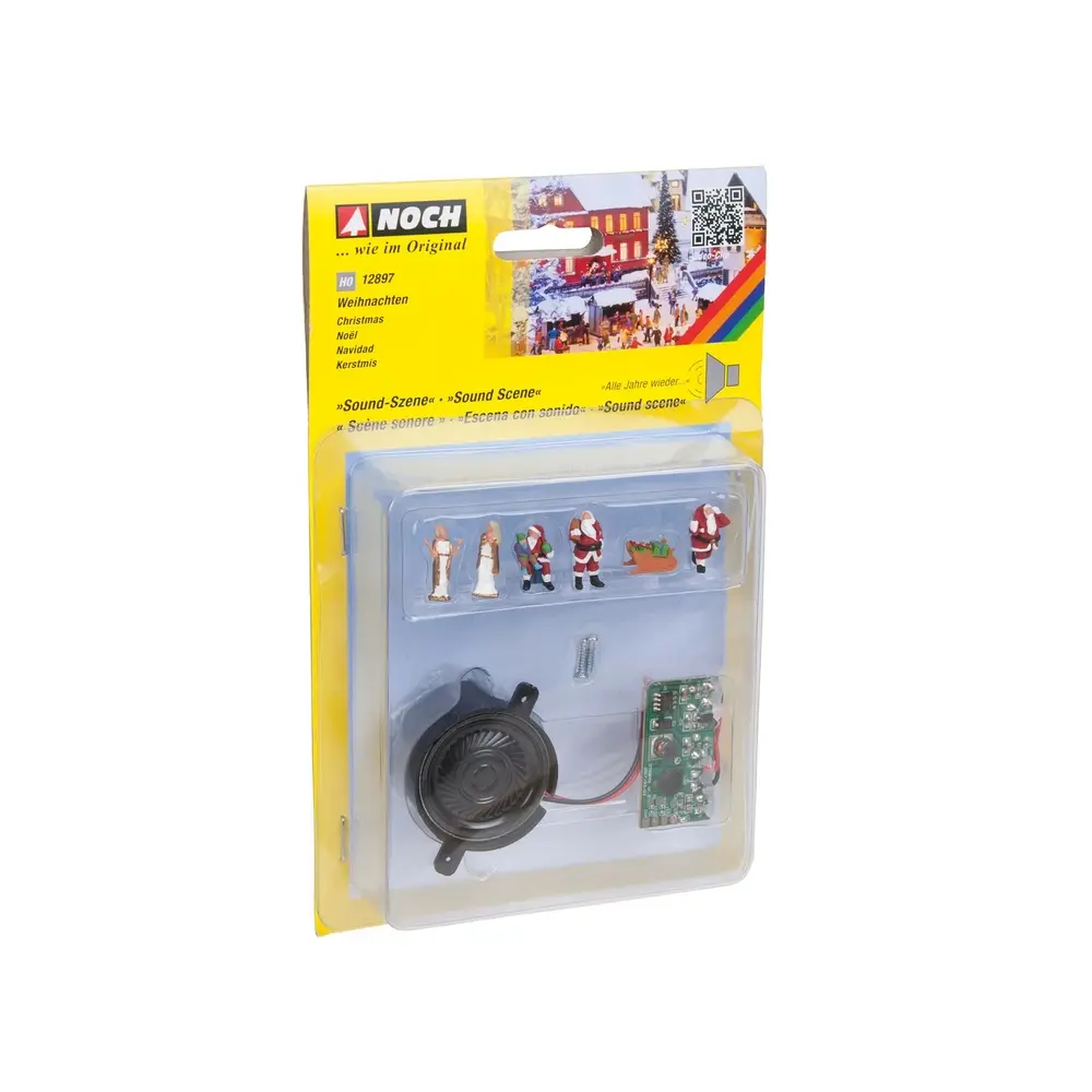 Scène de noël sonore - Noch 12897 - HO 1/87 - 4