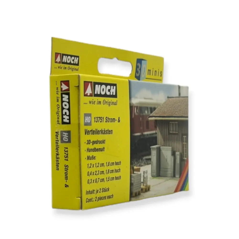 Coffrets d'alimentation et de distribution - NOCH 13751 - HO 1/87 - 2