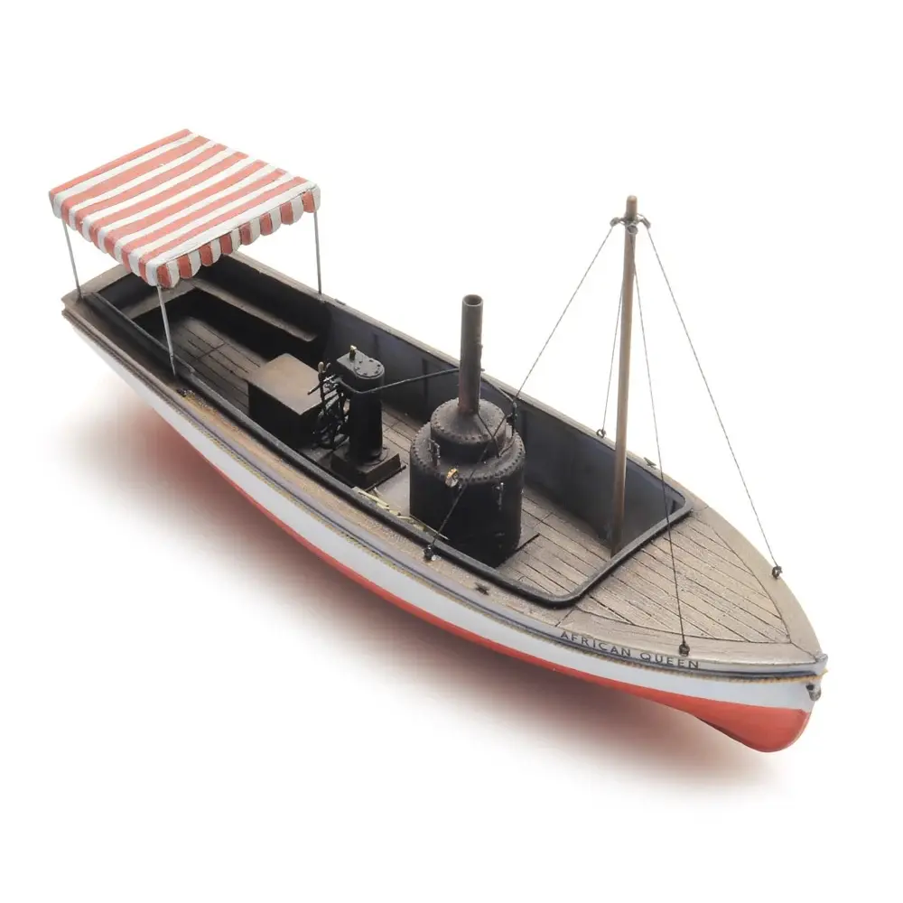Bateau à vapeur African Queen - Artitec 387.460 - HO 1/87 - 2