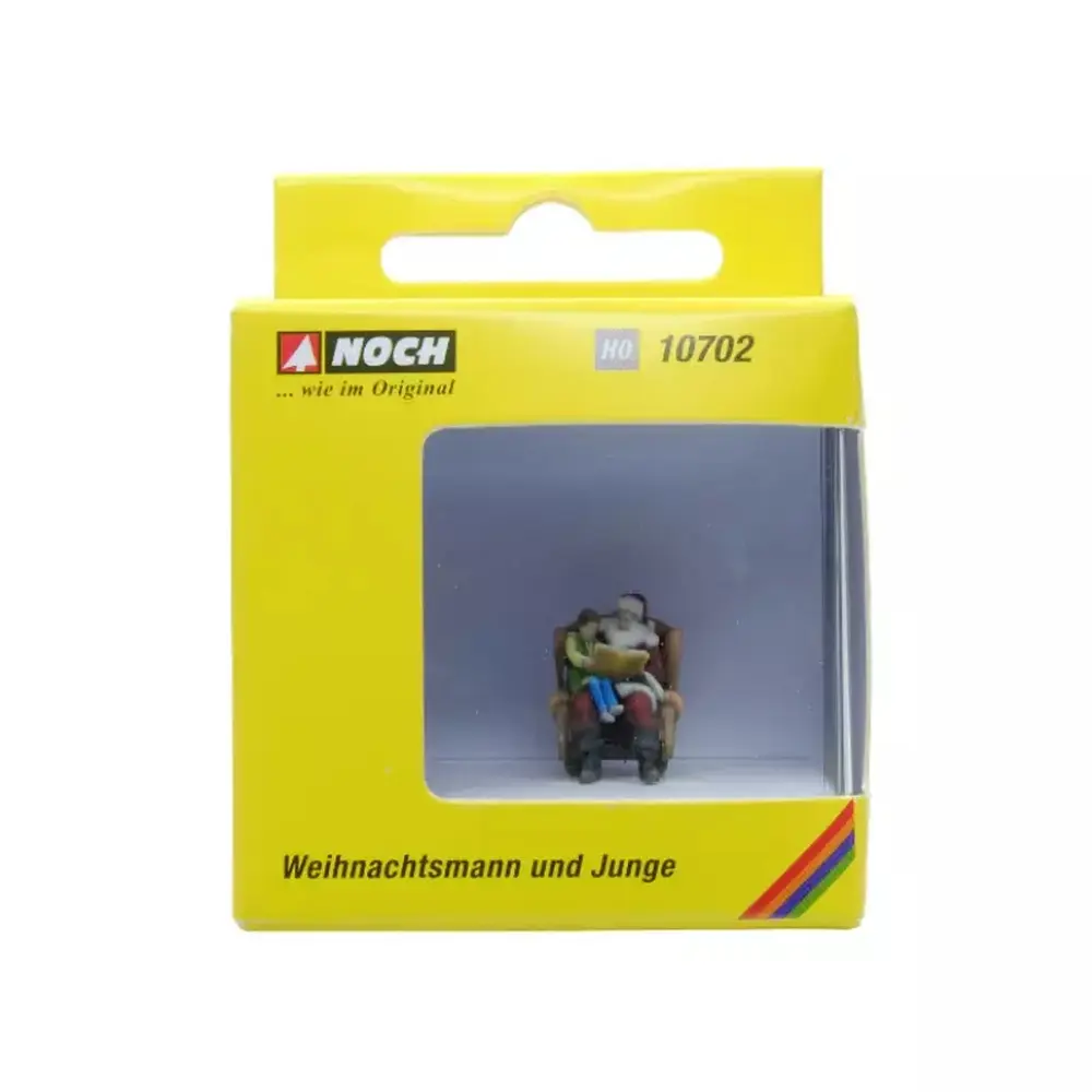 Père-Noël dans son fauteuil - HO 1/87 - NOCH 10702 - 2