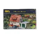 Maquette maison avec garage - MKD 2020 - HO 1/87 - 135x75x55 mm - 4