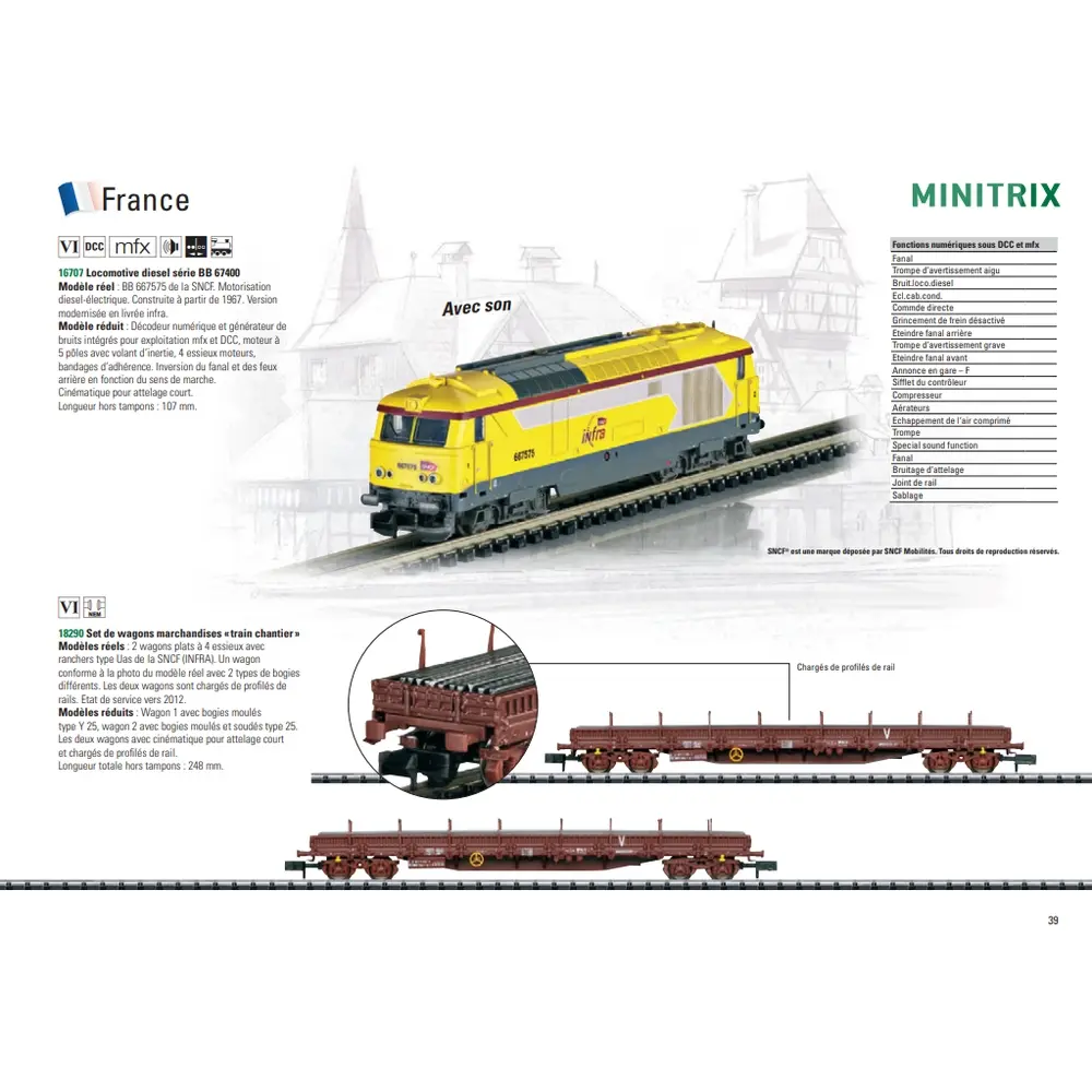 Dépliant nouveautés 2024 - Minitrix MI-DEP-2024 - 49 pages - français - 2