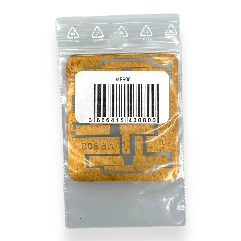 Lamelles de contact pour engins moteur CC - MP908 - 2 paires  - 3