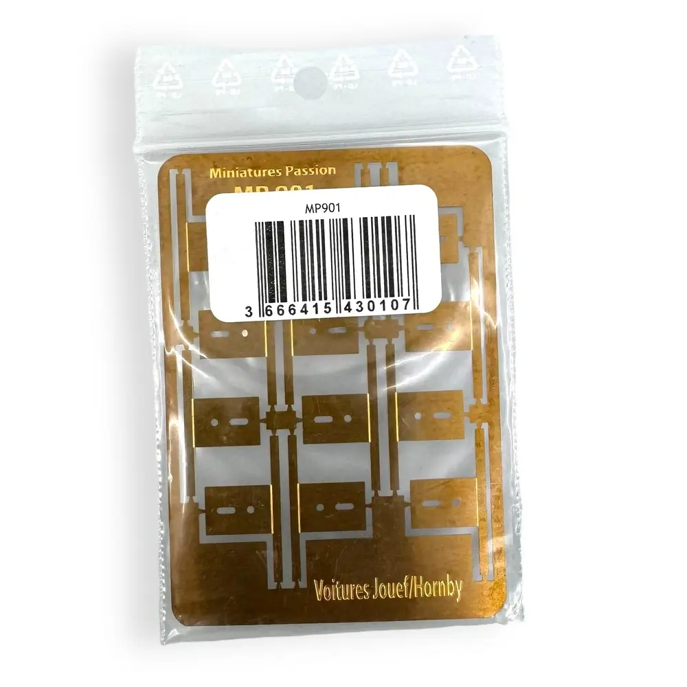 Lamelles de contact pour voitures Hornby Jouef - MP901 - 6 paires - 3