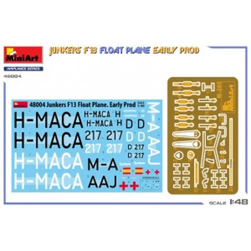 Hydravion Junkers F13 - Miniart 550048004 - 1/48 - 2
