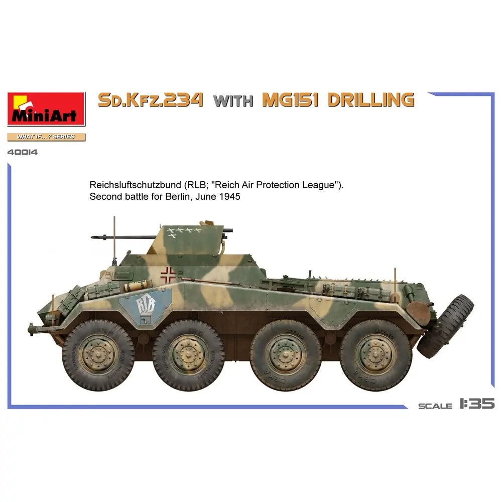 Sd.Kfz.234 avec MG151 - Miniart 40014 - 1/35 - 8