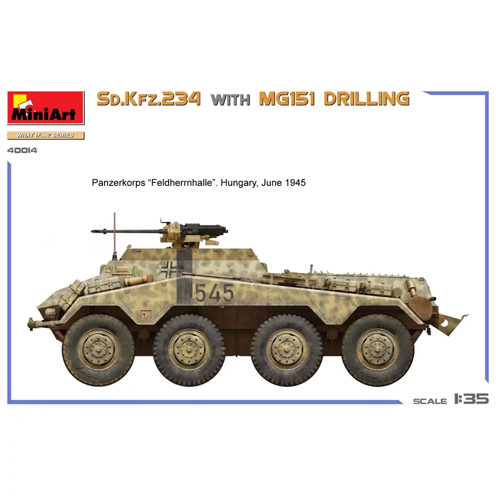 Sd.Kfz.234 avec MG151 - Miniart 40014 - 1/35 - 7