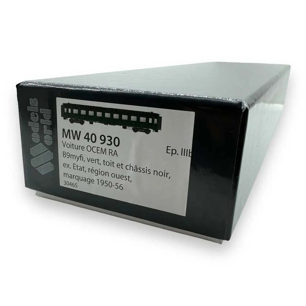Voiture voyageur OCEM - Models World 40930 - HO 1/87 - EP III - 2R  - 4