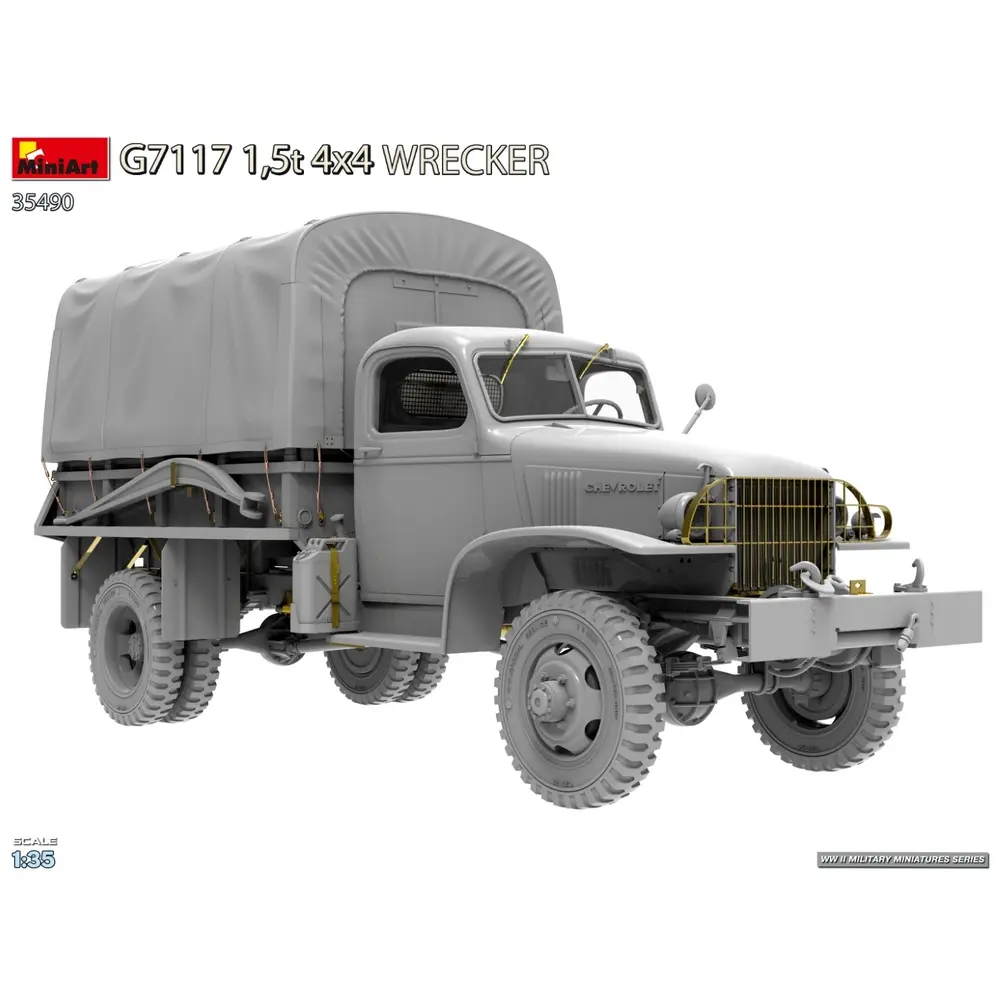 G7117 1,5t 4×4 Wrecker - MINIART 550035490 - 1/35 - 2