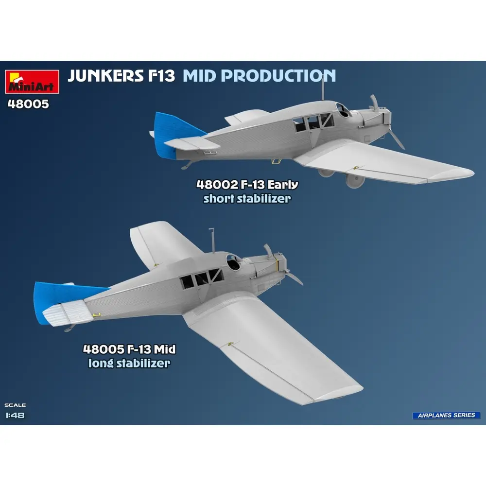 Junkers F13 Mid Production - Miniart 550048005 - 1/48 - 3