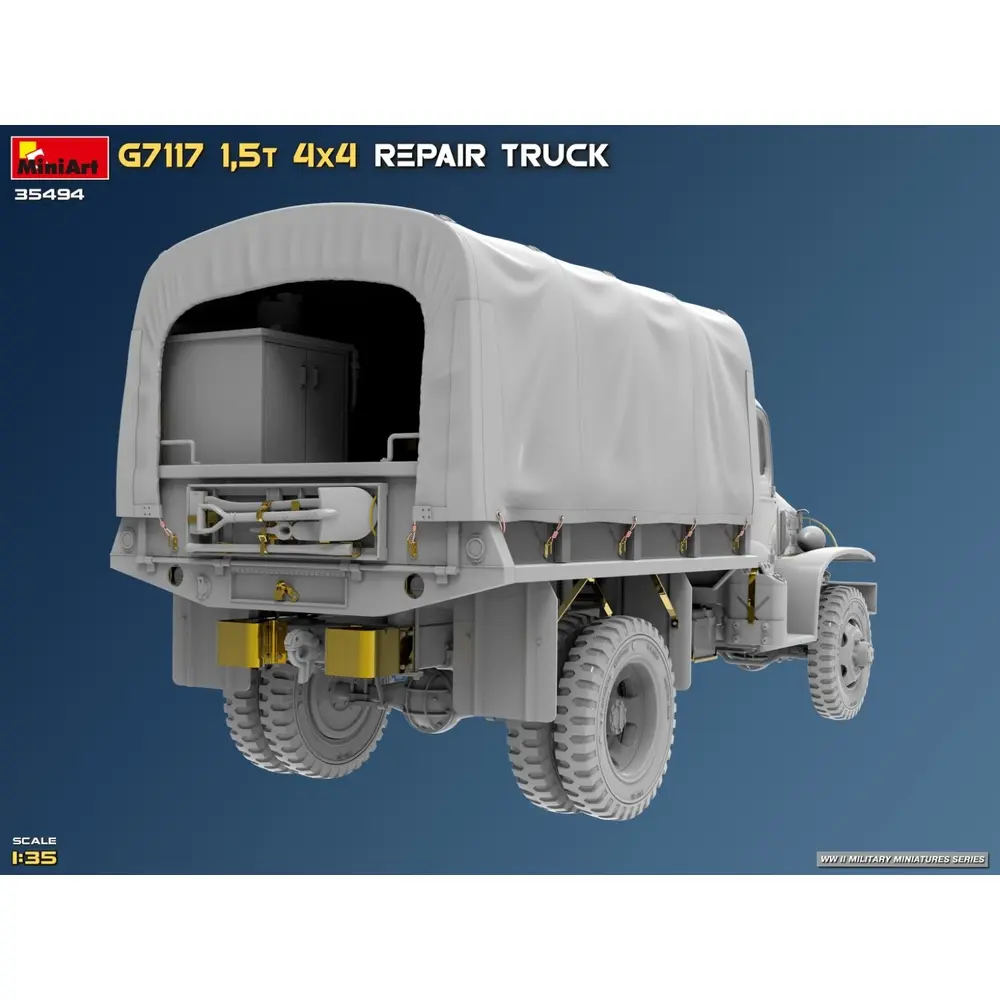 Camion atelier G7117 1.5t - MINIART 550035494 - 1/35 - 3