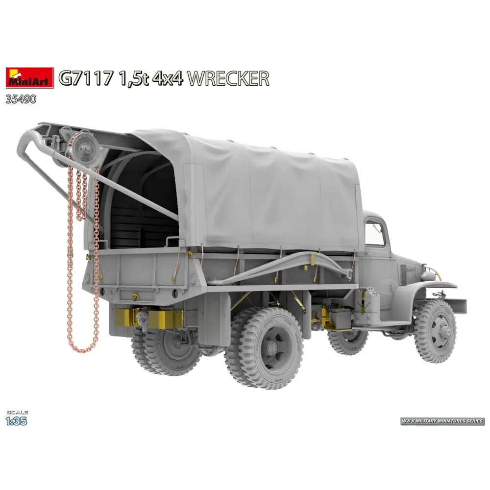 G7117 1,5t 4×4 Wrecker - MINIART 550035490 - 1/35 - 4