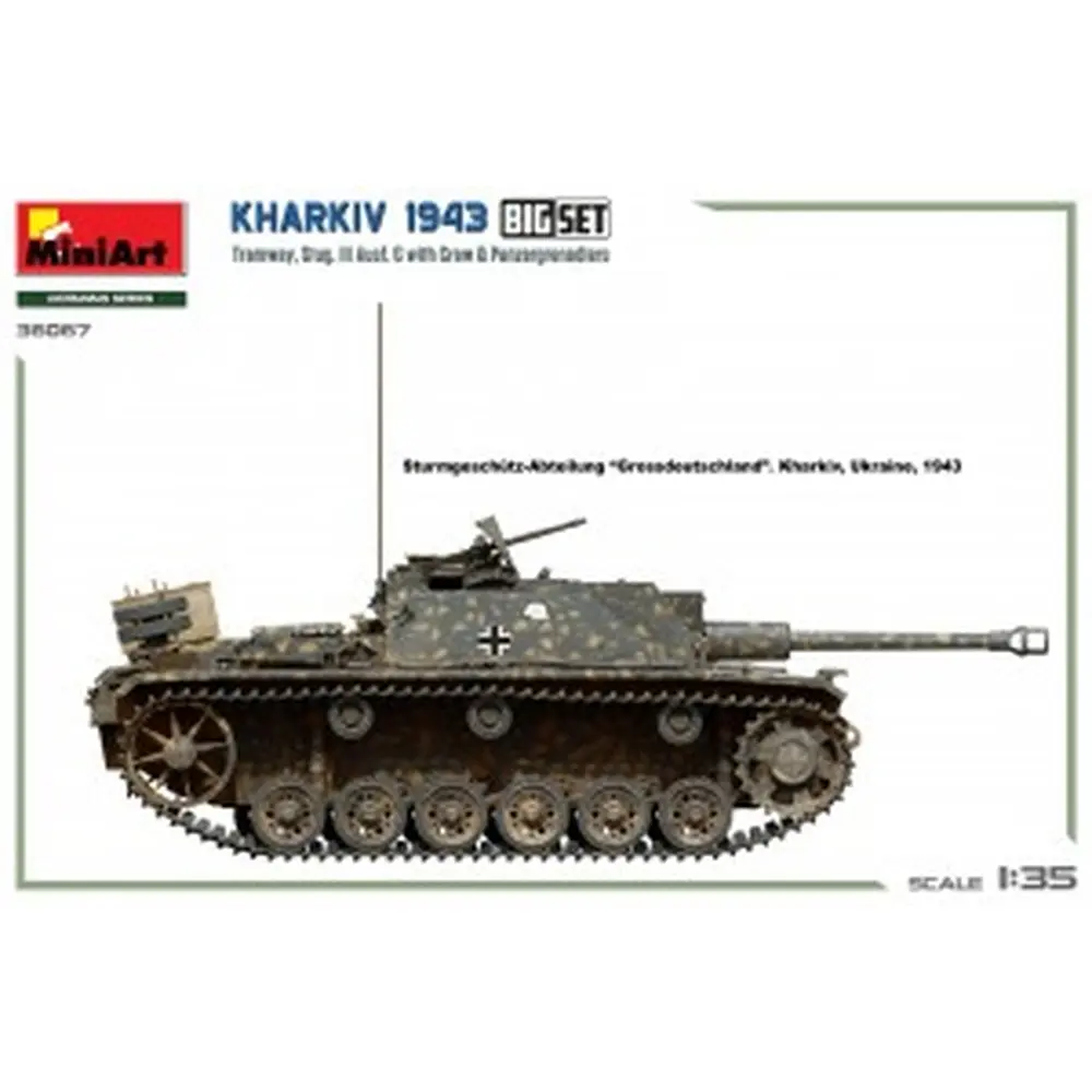 Kharkiv 1943 avec équipage - Miniart 550036067 - 1/35 - 5