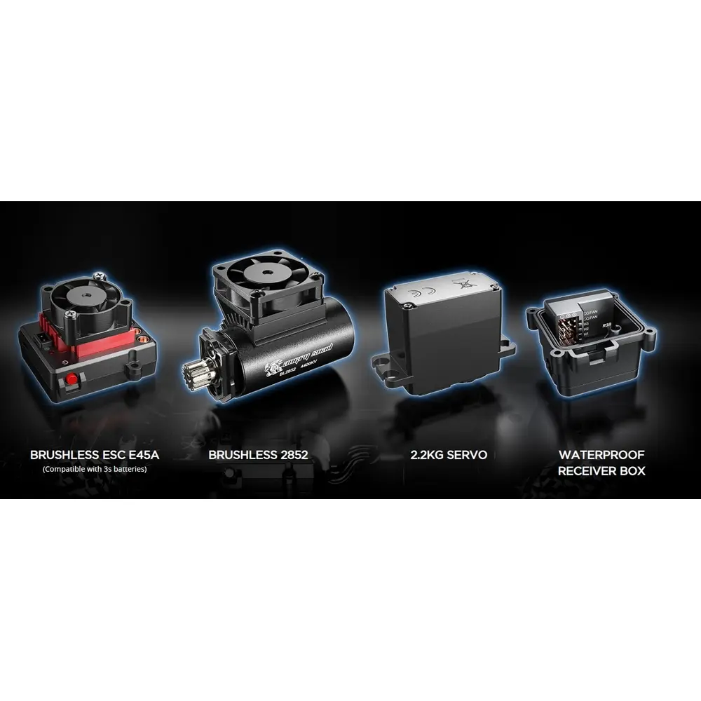 Buggy 4X4 Hyper Go Brushless 2S / 3S - MJX 14209 - 1/14 - 7