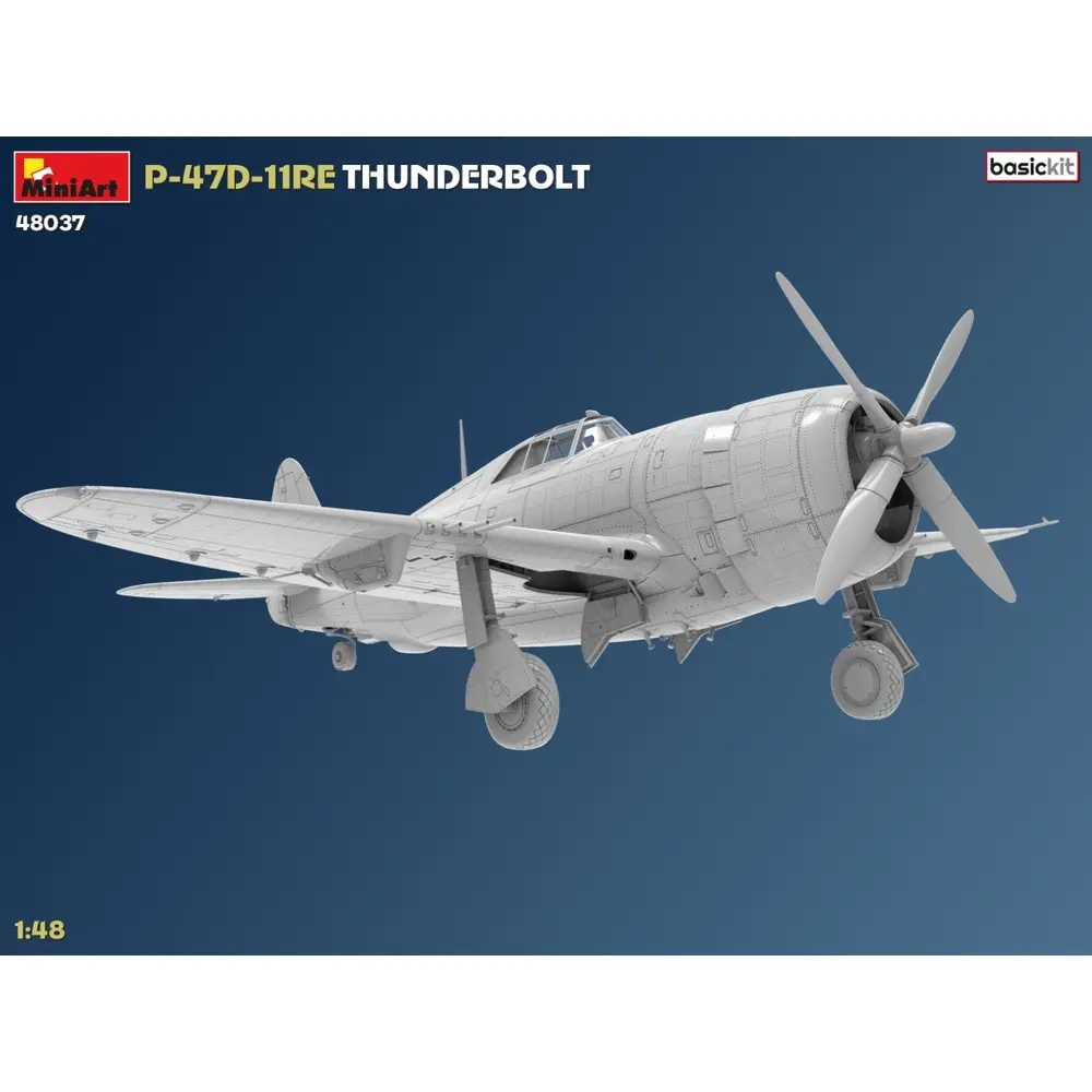 Republic P-47D-11RE Thunderbolt - MINIART 550048037 - 1/48 - 5