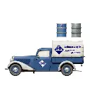 Camionnette de livraison de barils de pétrole - Miniart 550038069 - 1/35 - 4