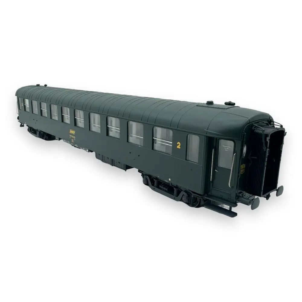 Voiture voyageurs Ocem parois-lisses B10 - Models World 40939 - HO 1/87 - SNCF - Ep IV - 2R - 2