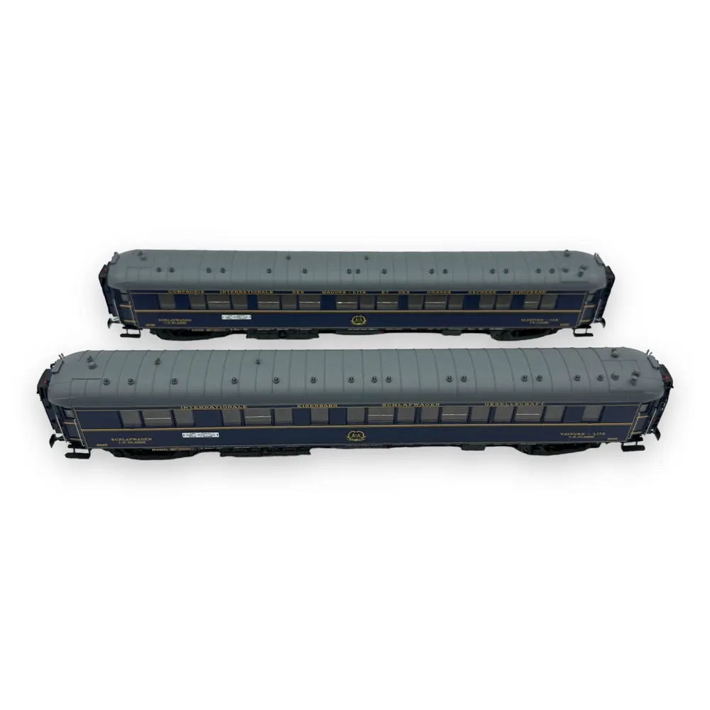 Set de voitures voyageurs Nord Express - Models World 1001.1 - HO 1/87 - SNCF - EP II - 3