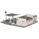 Une Station Service BP, Boutique et garage MKD 2023 - HO 1/87 - 2