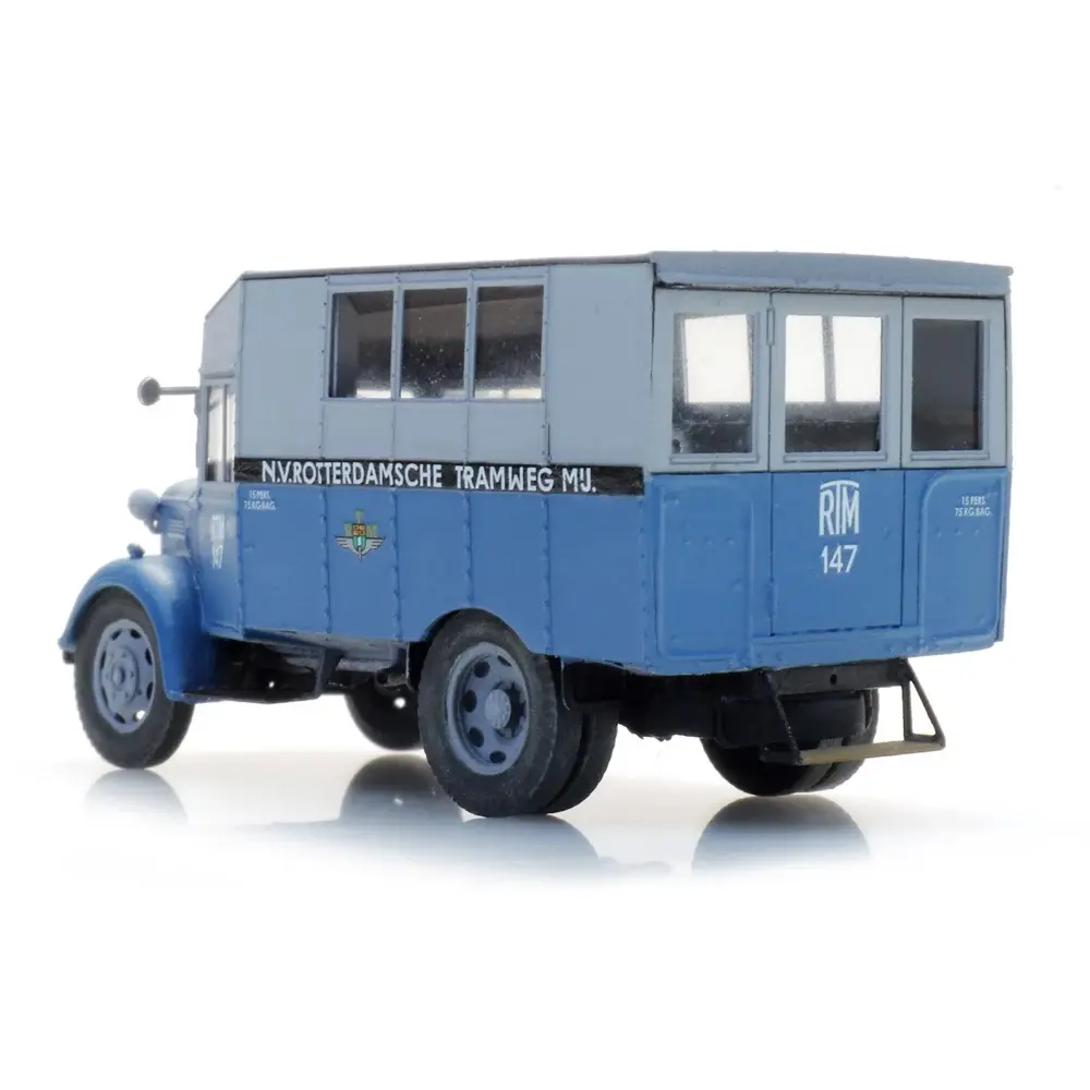 Bus Austin K2 RTM Austerity, prêt à l'emploi - Artitec 387.560 - HO 1/87 - 3