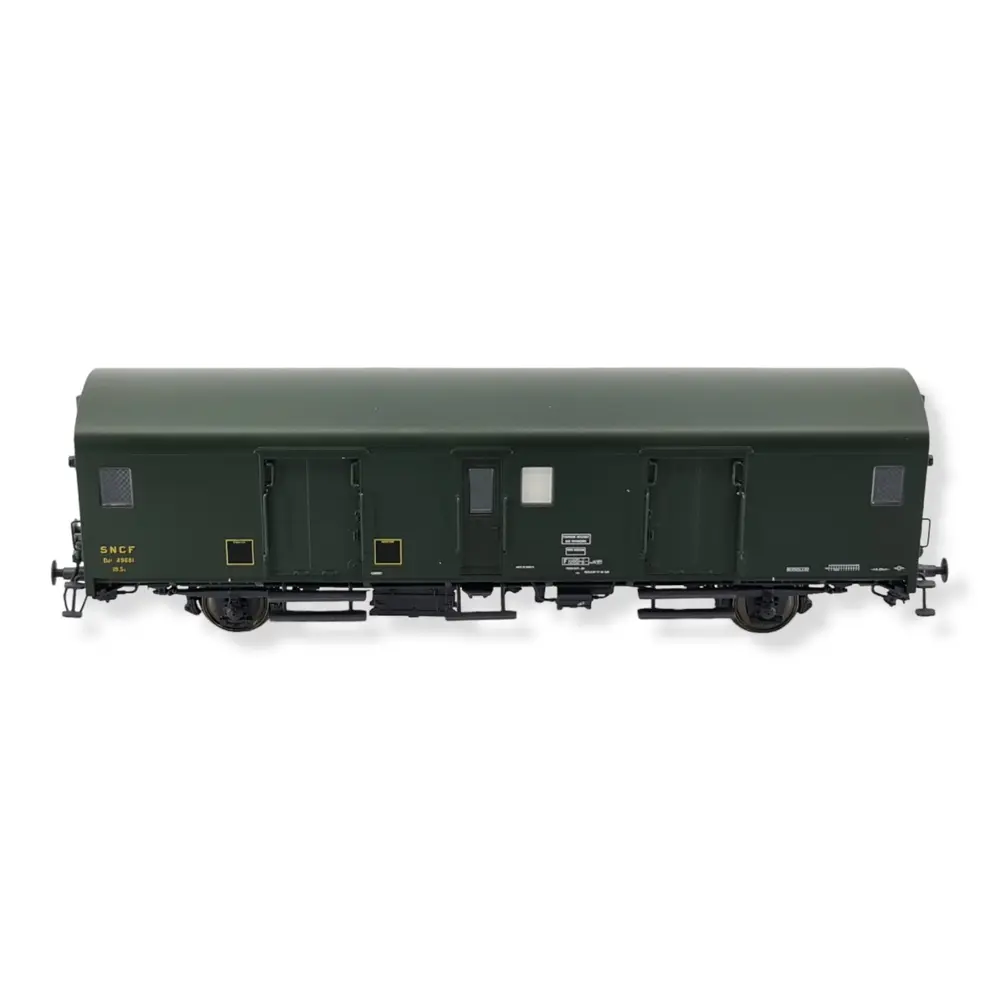 Fourgon Bagages Dd2ai Vert 301 - feux fin de convoi - MODELS WORLD 30314 - SNCF - HO - 2