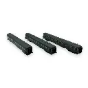 Set de 3 voitures voyageurs OCEM parois-lisses A8 / B10 / B10 - Models World 40943 - HO 1/87 - SNCF - Ep IV - 2R - 2