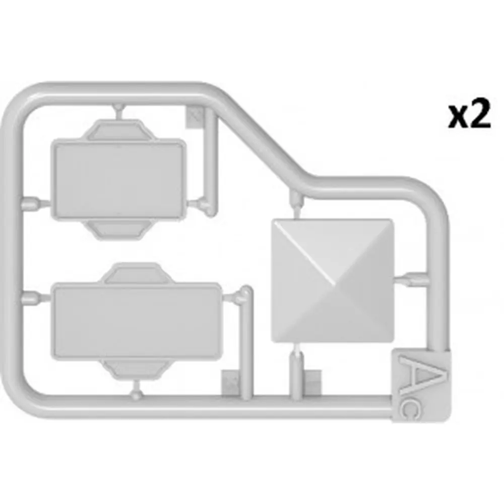 Panneaux routiers Français en béton - Miniart 550035674 - 1/35 - 3