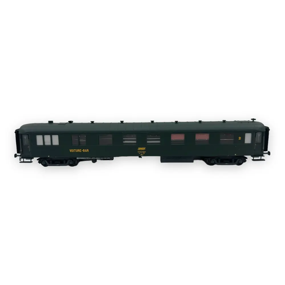 Voiture bar OCEM PL B3r - Models World 40945 - HO 1/87 - SNCF - Ep IV - 2R - 3