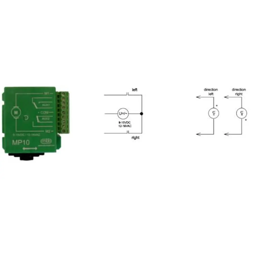 Moteur d'aiguillage lent - MTB MP10 - 2