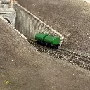 2 wagons citernes verts - Minitrains 5112 - HOe 1/87 - 2R - 5