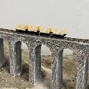 4 wagonnets à pâte à bois - Minitrains 5105 - HOe 1/87 - 2R - 5