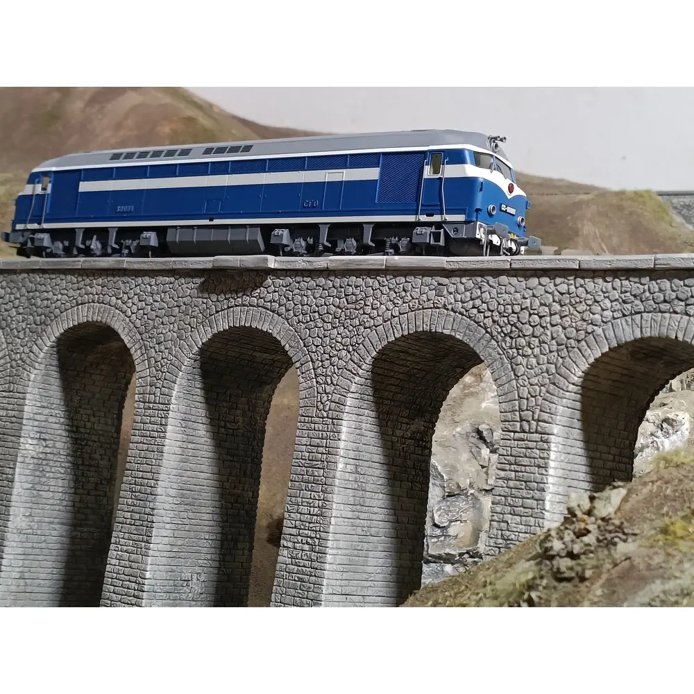 Locomotive diesel CC 80001 Belphégor - Mistral 25-01-G002 - HO 1/87 - SNCF - Ep III - Digital sound - 2R - 8