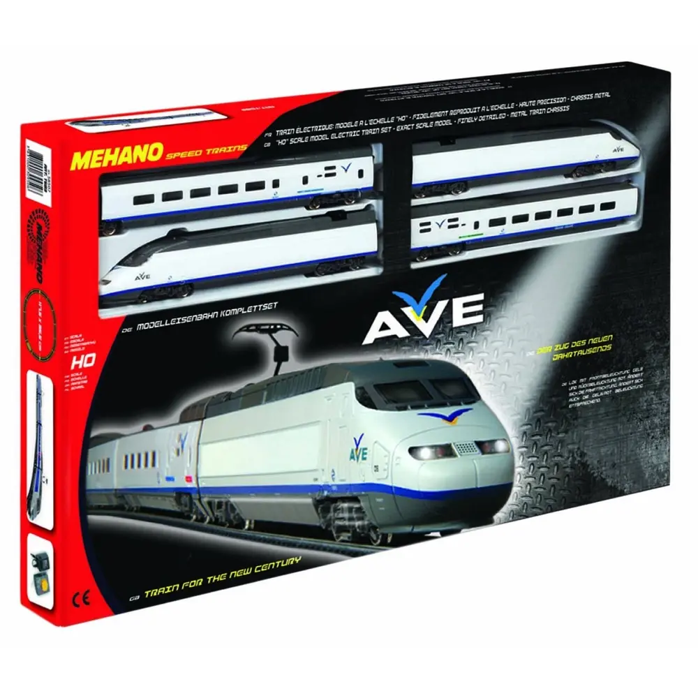 Set de Départ TGV AVE - MEHANO T682 - HO 1/87 - RENFE - EP V/VI - Analogique - 2
