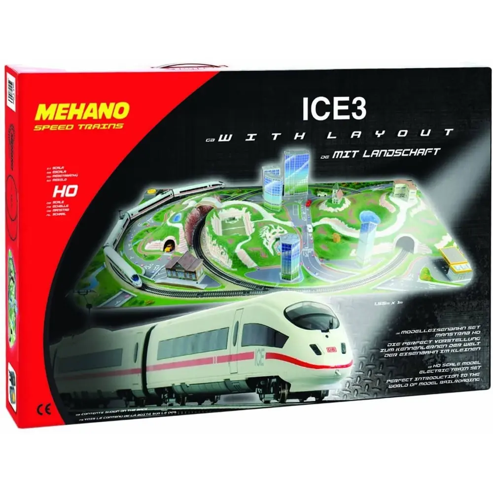 Coffret de Départ Train avec Tapis de Décors - Mehano T737 - HO 1/87 - 2