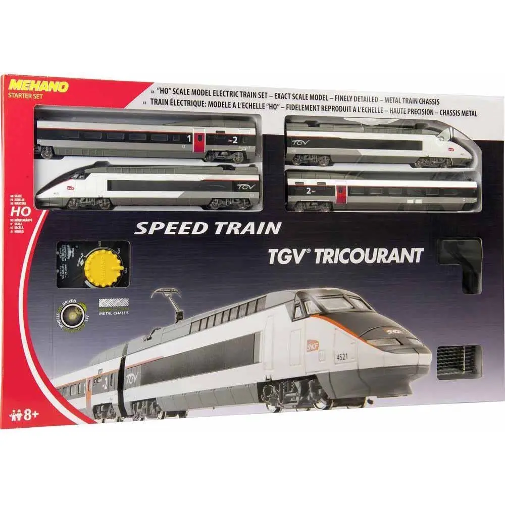 Set de Départ TGV TRICOURANT - MEHANO T110 - HO 1/87 - SNCF - EP V/VI - Analogique - 3