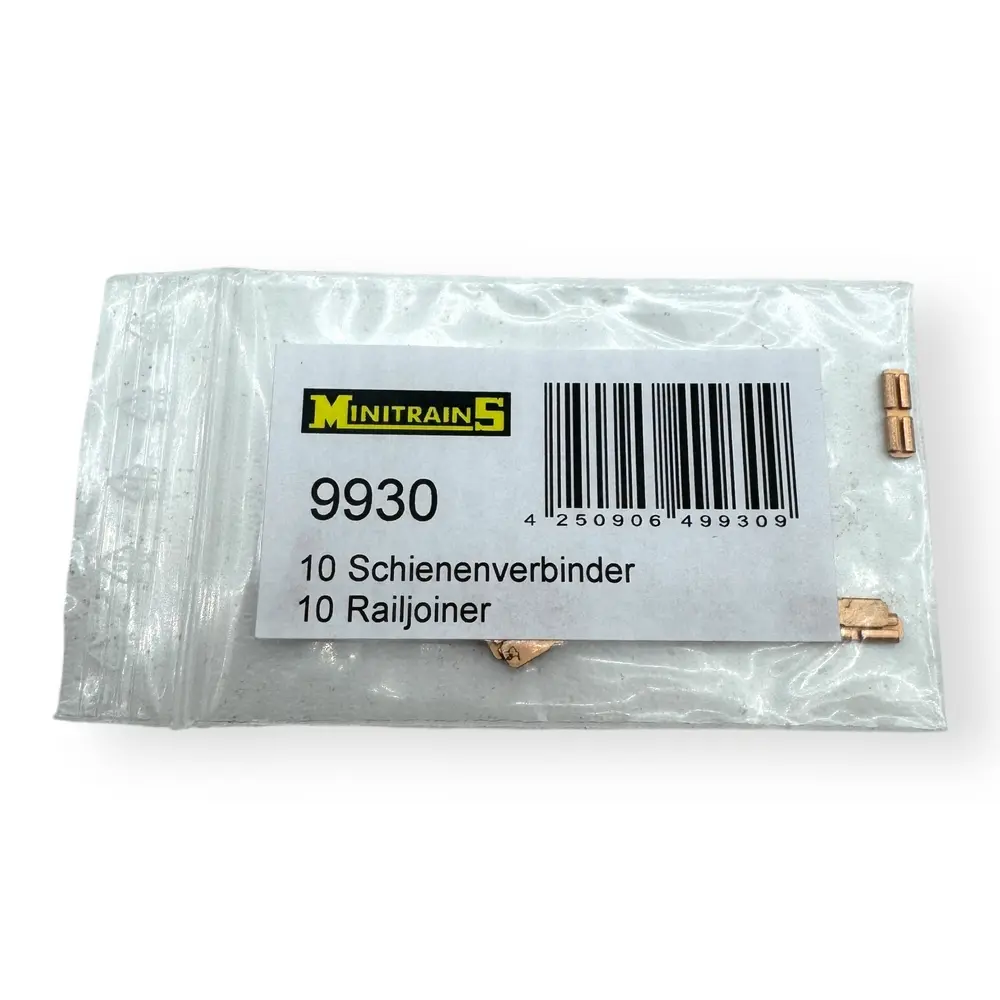 10 éclisses pour voie flexible - Minitrains 9930 - HOe 1/87 - Code 83 - 2