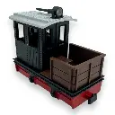 Locomotive diesel - Minitrains 2002 - HOe 1/87 - Ep III - Analogique - 2R - 2