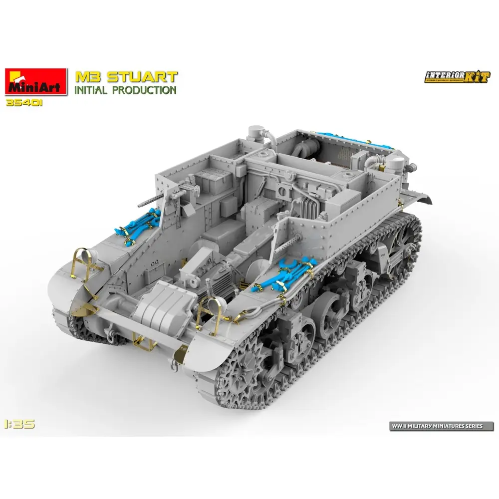 M3 Stuart - MiniArt 550035401 - 1/35 - 3