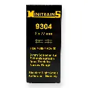 2 rails droits isolé de 77mm - Minitrains 9304 - HOe 1/87  - 3