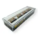 4 wagonnets à pâte à bois - Minitrains 5105 - HOe 1/87 - 2R - 4