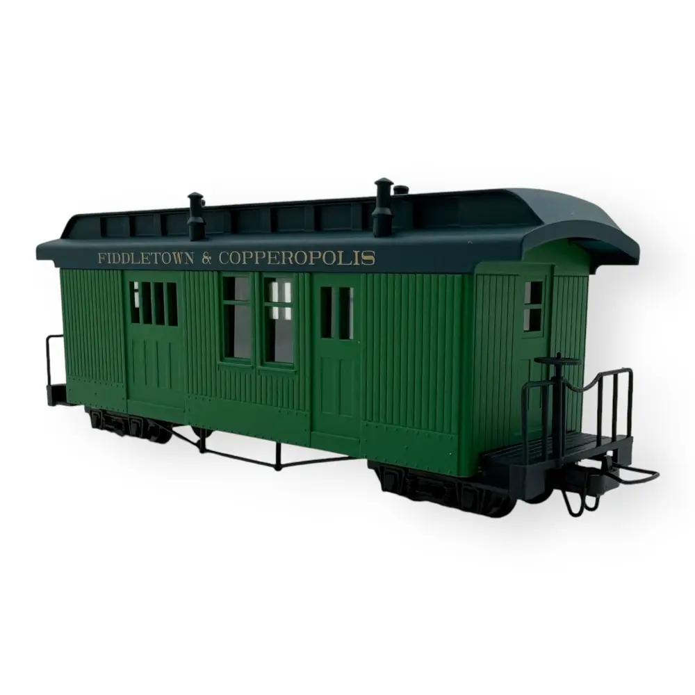 Fourgon à bagages F&C vert avec lettrage - Minitrains 5132 - HOe 1/87 - 2